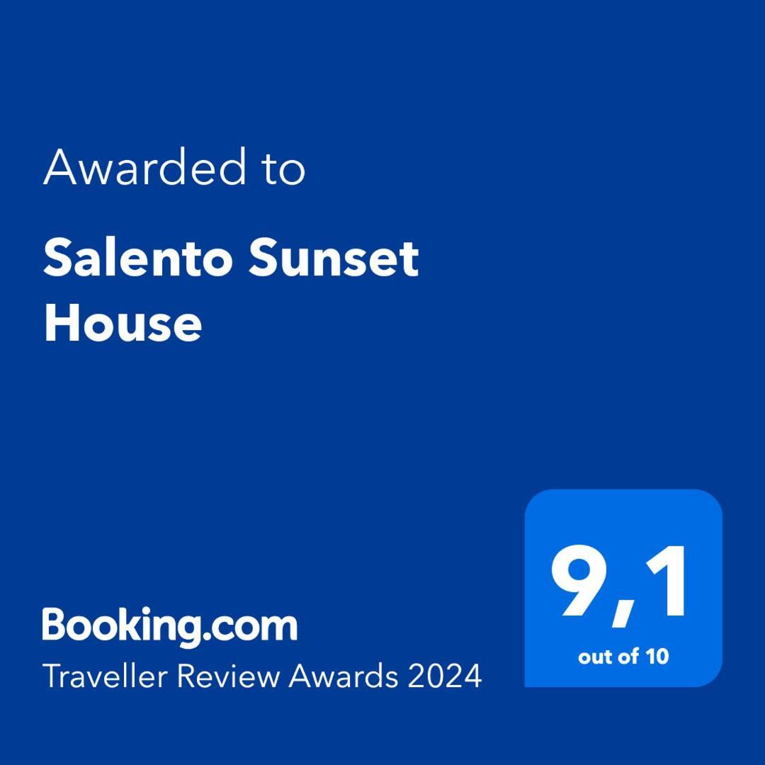 Villa Salento Sunset House Pulsano Exterior foto